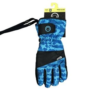 Neff Men's Water resistant Ski Snowboarding Cold Weather Winter Gloves Blue Sz M